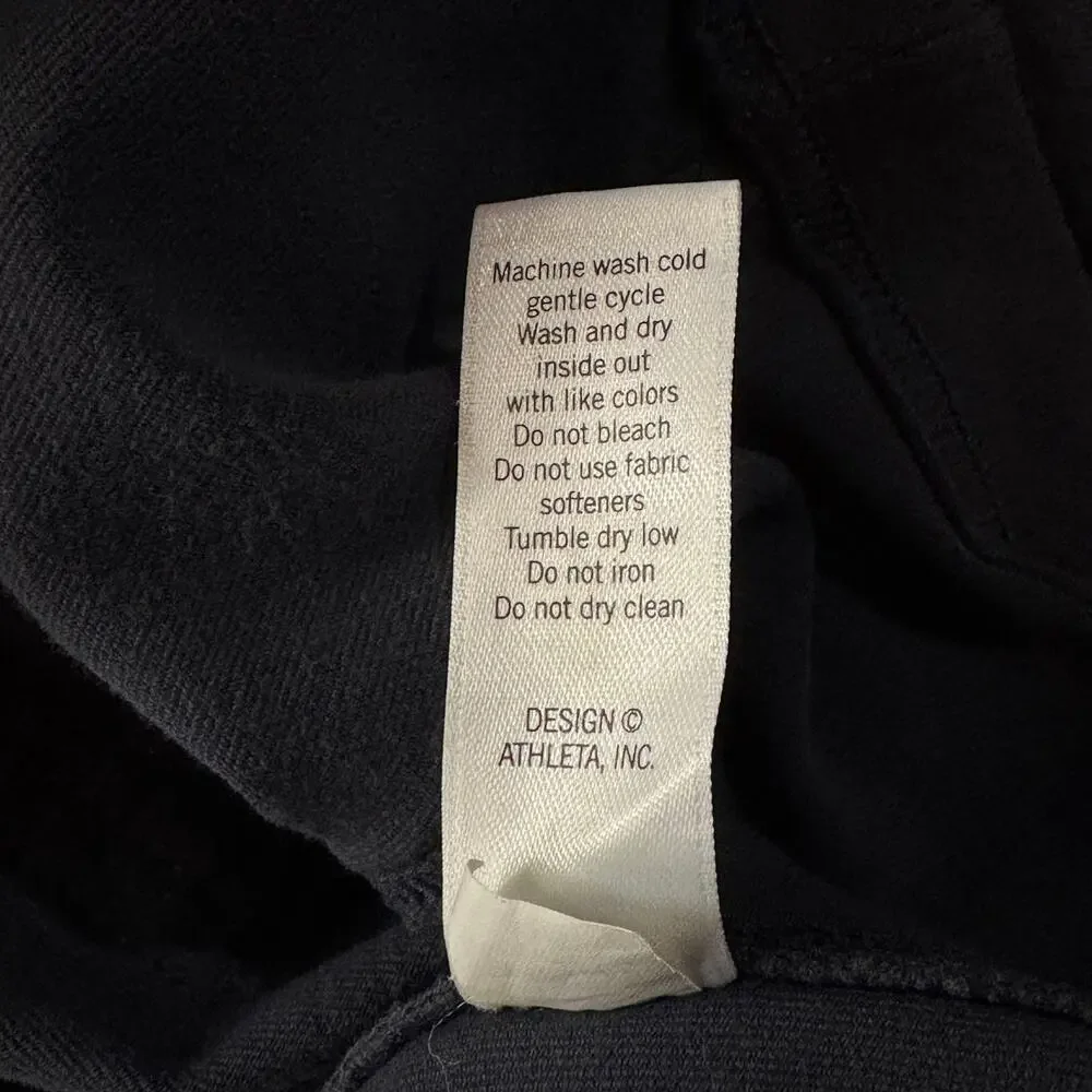 Athleta Small Northpeak Skort Pockets Elastic Waist Stretch Attached Briefs Gray - Picture 9 of 9